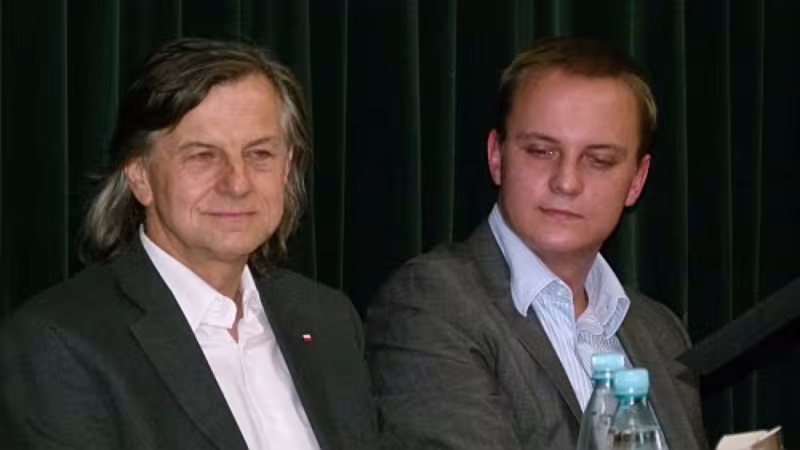 Andrzej Zybertowicz i Bartłomiej Radziejewski
