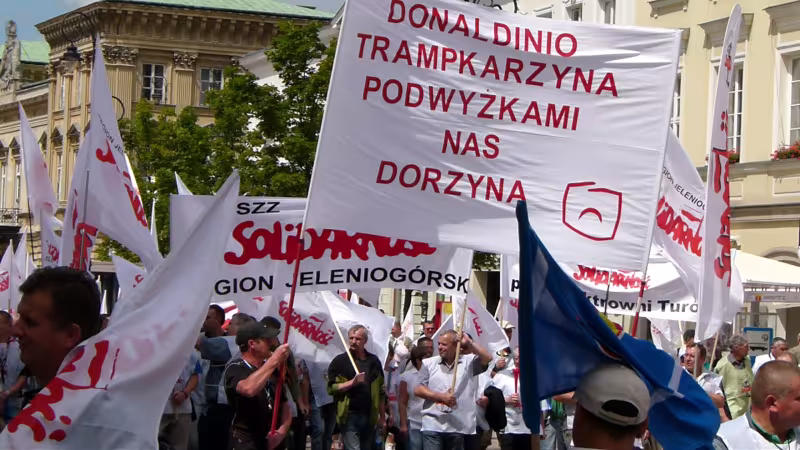 Manifestacja Solidarności