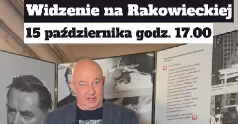 prok. Andrzej Witkowski, Krzysztof Wyszkowski, Tadeusz Płużański, "Widzenie na Rakowieckiej" na żywo