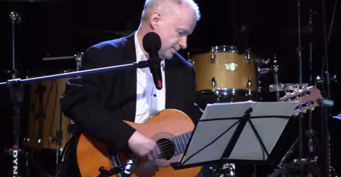 Leszek Czajkowski u Tadeusza Płużańskiego - koncert i rozmowa
