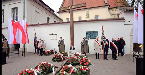 Embedded thumbnail for Dzień Pamięci Ofiar Zbrodni Katyńskiej w Krakowie